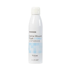 Saline Wound Flush McKesson 7.1 oz. Spray Can Sterile USP Normal Saline (Sterile 0.9% Sodium Chloride)
