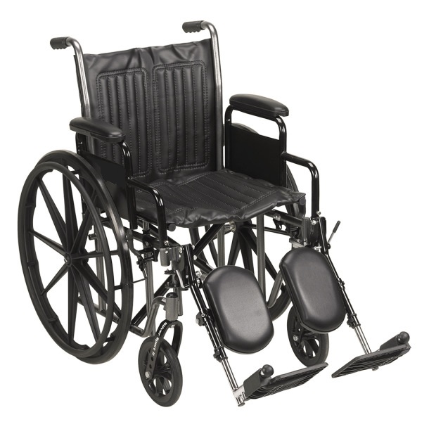 Deluxehub™ Wheelchair with Footrests