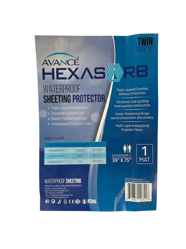 WATERPROOF MATTRESS SHEETING PROTECTOR