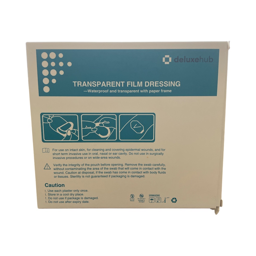Transparent Film Dressing 10 x 10 cm