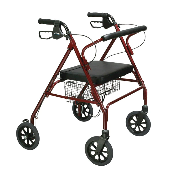 Deluxehub™ Bariatric Rollator 500 lbs