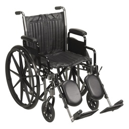 Deluxehub™ Wheelchair with Footrests