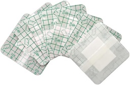 Transparent Wound Dressing, Breathable, Latex-Free, Hypoallergenic, 20 Pieces/Box (4&quot;x14&quot;)